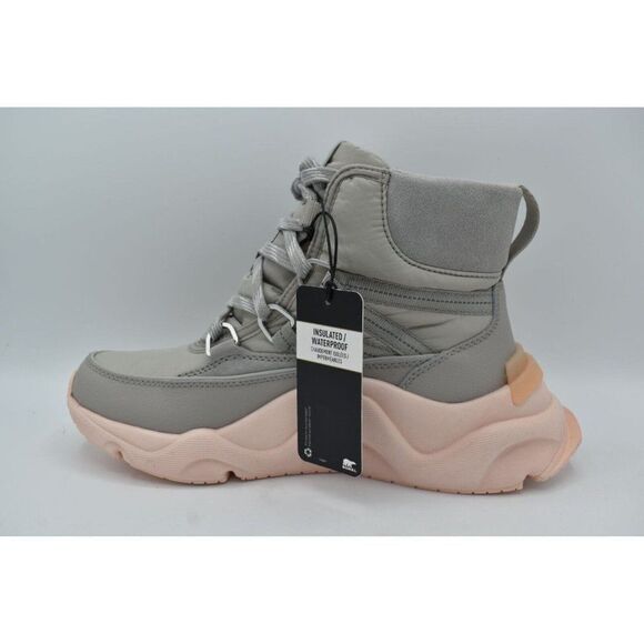 Sorel Womens Size 8.5 Kinetic RNEGD Sport Peach Waterproof Insulated Boots - Picture 7 of 9